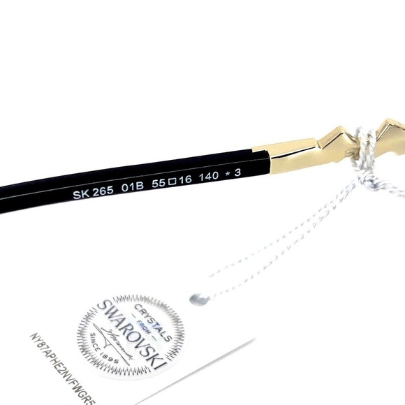 NEW!!! SWAROVSKI Sunglasses SK 265 01B Authentic - Picture 8 of 11